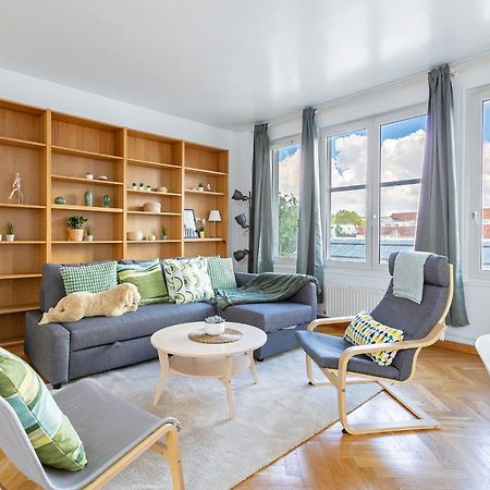 Apartamento Parisian Penthouse With Large Terrasse Pierrefitte-sur-Seine Exterior foto