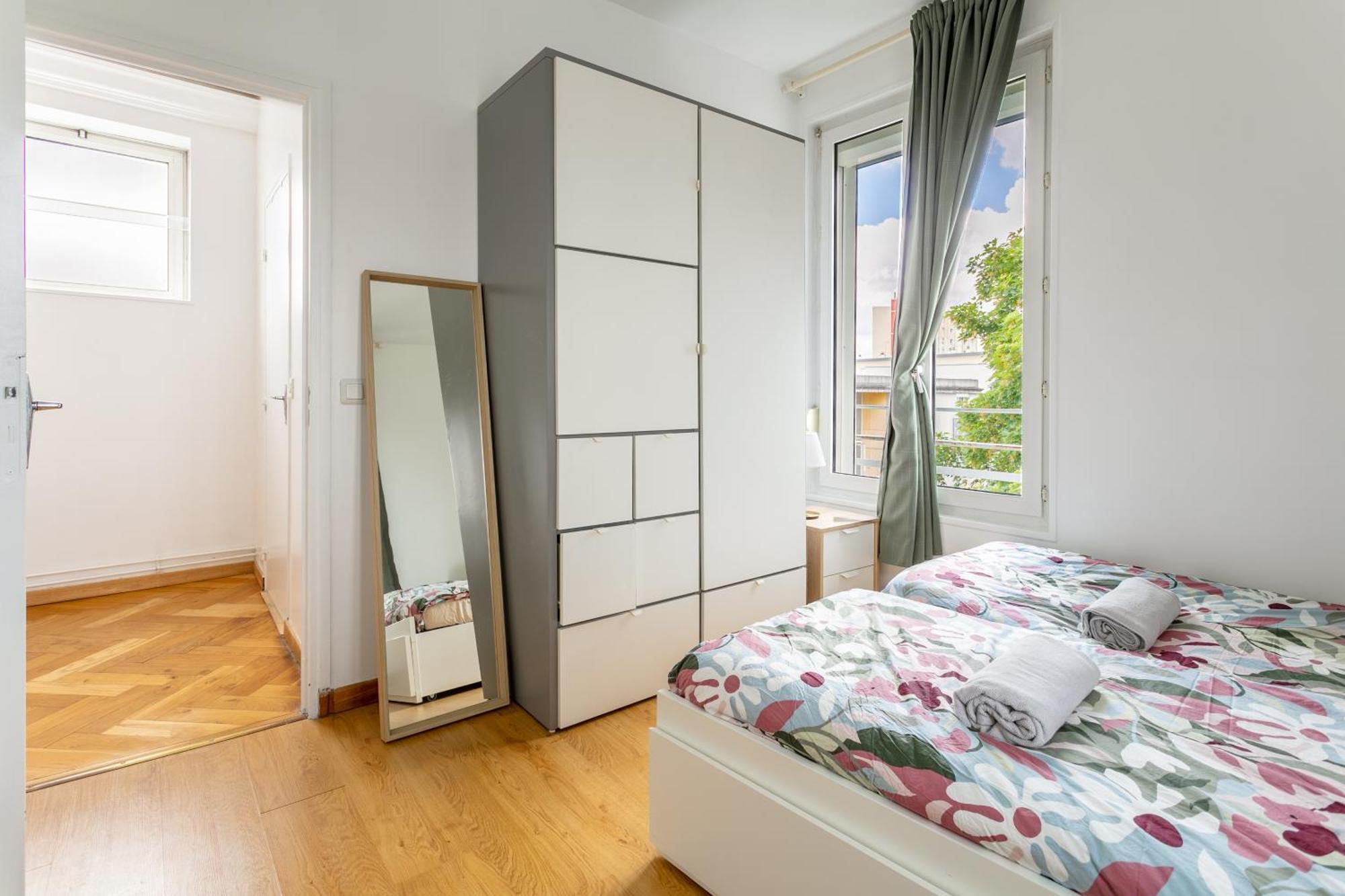 Apartamento Parisian Penthouse With Large Terrasse Pierrefitte-sur-Seine Exterior foto